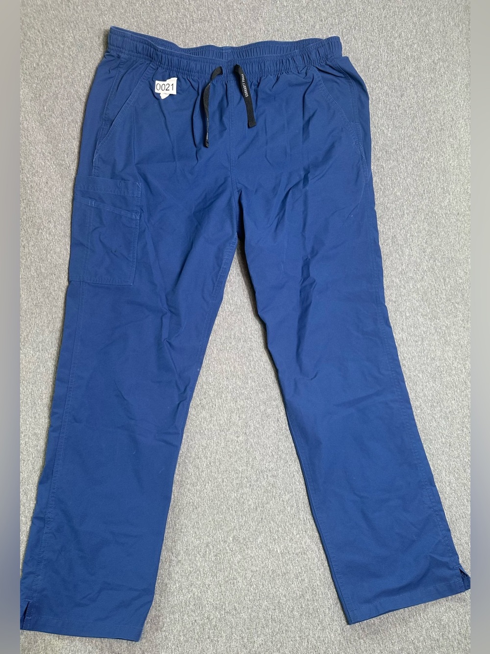 Carhartt Women's Scrub Pants in Royal Blue with Drawstring